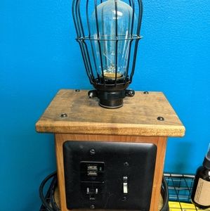 Handmade desk lamp